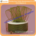 pp wrapping decoration plastic Charming mesh ribbon